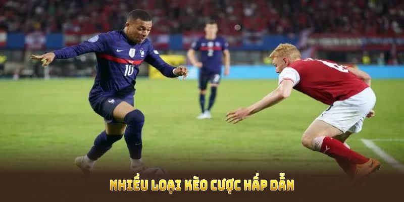 Nhiều loại kèo cược hấp dẫn trong sảnh thể thao 23WIN